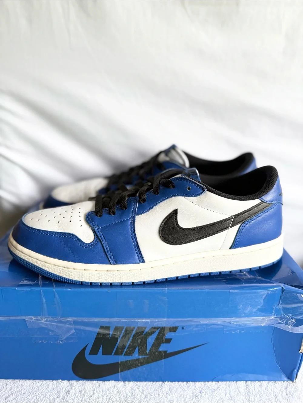 AUTHENTIC Jordan 1 Retro Low OG Game Royal size 13 CZ0790-140 2024 PRE-OWNED